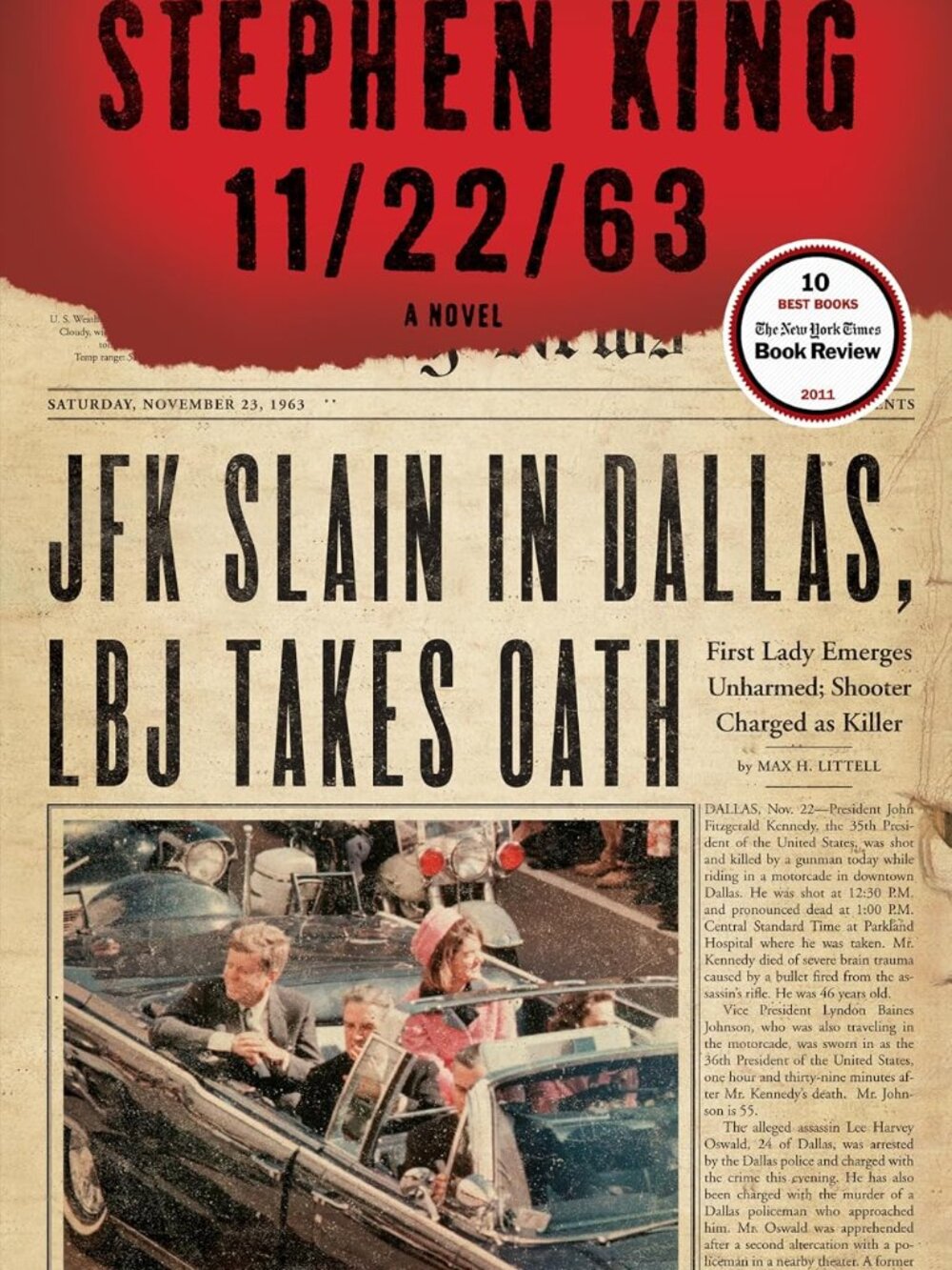 22/11/63 Paperback Book by Stephen King